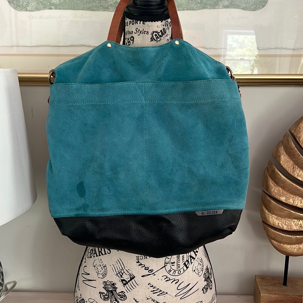 Ali Golden Suede Women’s Bag